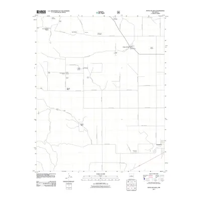 2011 Map of Punta de Agua, 2011 Print