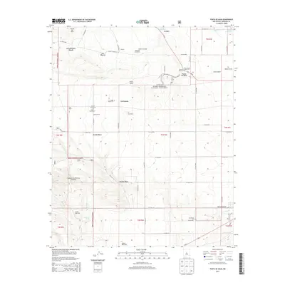 2013 Map of Punta de Agua, 2013 Print