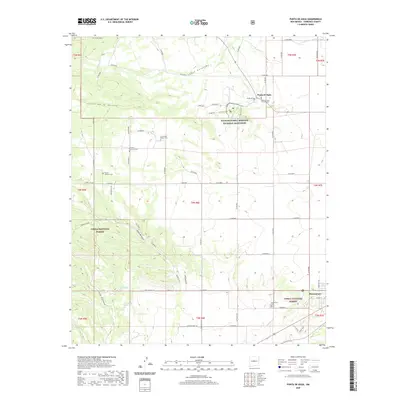 2020 Map of Punta de Agua, 2020 Print