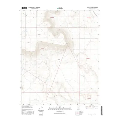 2017 Map of Punta Del Chorro, 2017 Print