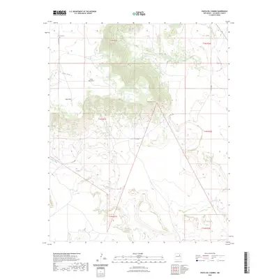 2023 Map of Punta Del Chorro, 2023 Print
