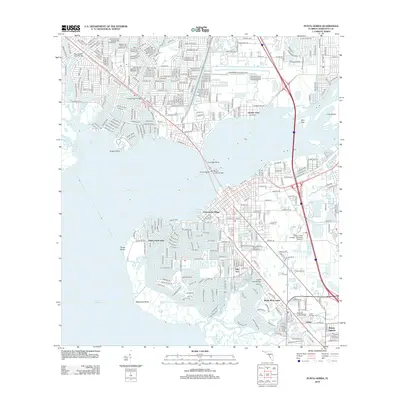 2012 Map of Punta Gorda, 2012 Print