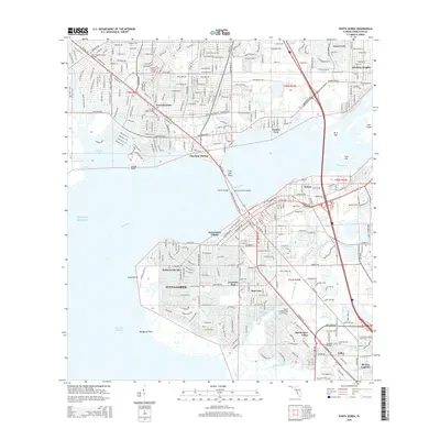 2015 Map of Punta Gorda, 2015 Print