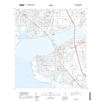 2021 Map of Punta Gorda, 2021 Print