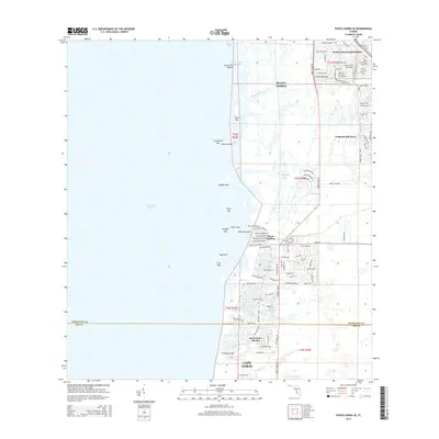 2015 Map of Punta Gorda SE, 2015 Print