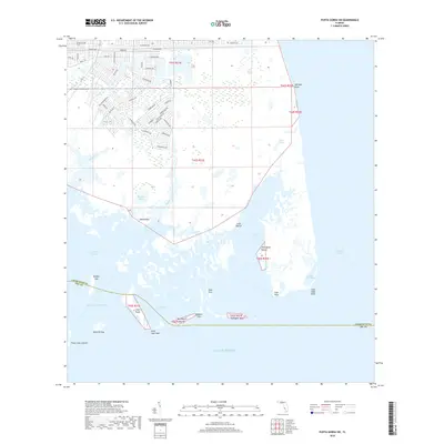 2018 Map of Punta Gorda SW, 2018 Print