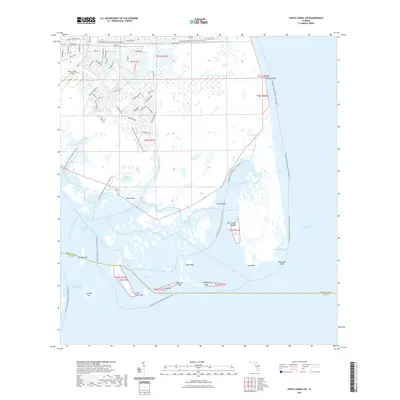 2021 Map of Punta Gorda SW, 2021 Print