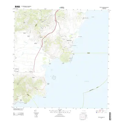 2013 Map of Punta Guayanes, 2013 Print