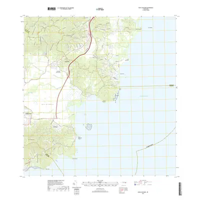 2018 Map of Punta Guayanes, 2018 Print