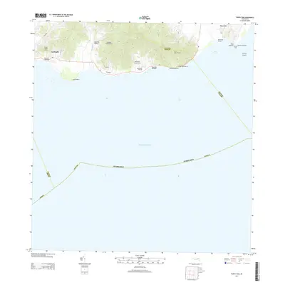 2013 Map of Punta Tuna, 2013 Print