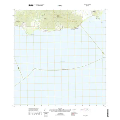 2018 Map of Punta Tuna, 2018 Print