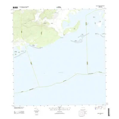 2013 Map of Punta Verraco, 2013 Print