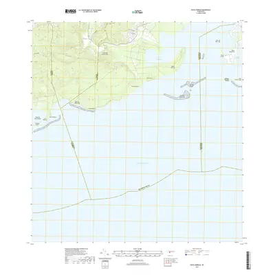 2018 Map of Punta Verraco, 2018 Print