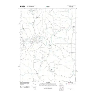 2010 Map of Punxsutawney, 2010 Print