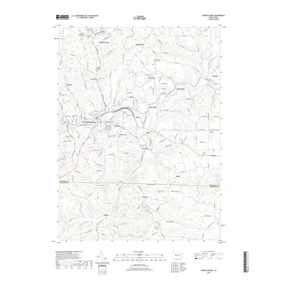 2019 Map of Punxsutawney, 2019 Print