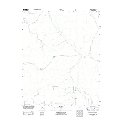 2012 Map of Purcell Canyon, 2012 Print