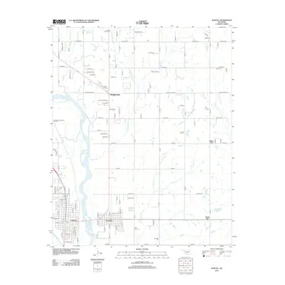 2012 Map of Purcell, 2012 Print