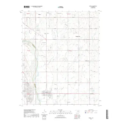 2018 Map of Purcell, 2018 Print