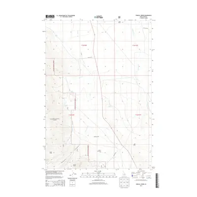 2013 Map of Purcell Spring, 2013 Print