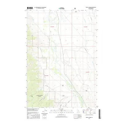 2017 Map of Purcell Spring, 2017 Print