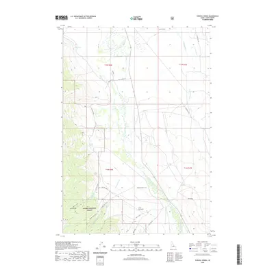 2020 Map of Purcell Spring, 2020 Print