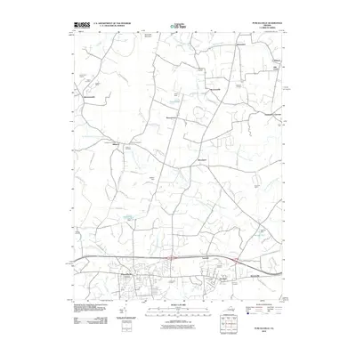 2010 Map of Purcellville, 2010 Print