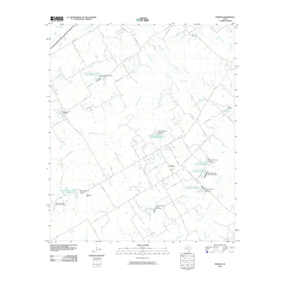 2010 Map of Purdon, 2010 Print