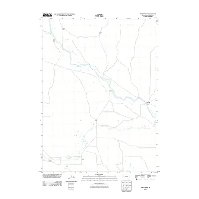 2011 Map of Purdum NW, 2011 Print
