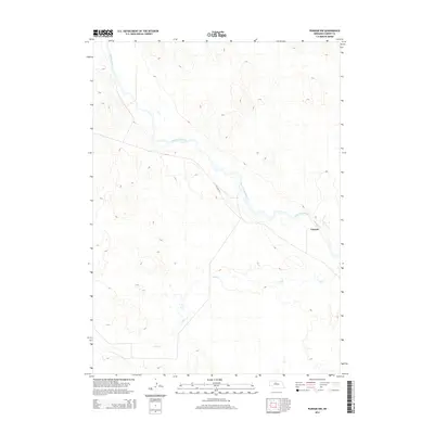 2014 Map of Purdum NW, 2014 Print