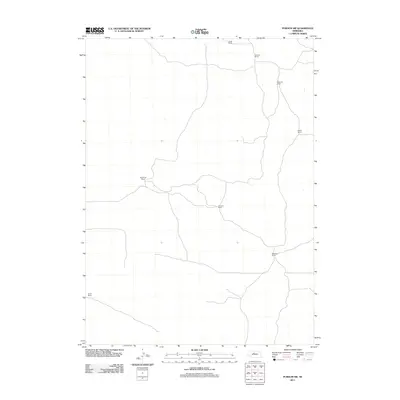 2011 Map of Purdum SW, 2011 Print