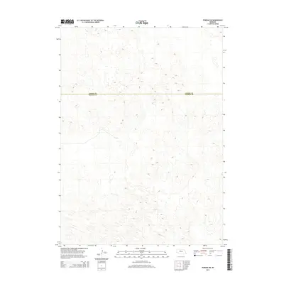 2014 Map of Purdum SW, 2014 Print