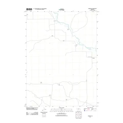 2011 Map of Purdum, 2011 Print