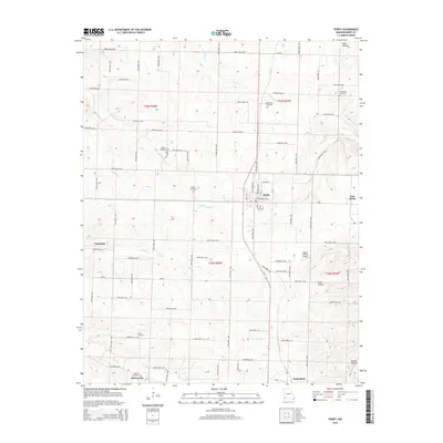 2015 Map of Purdy, 2015 Print