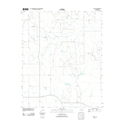 2012 Map of Purdy, 2012 Print