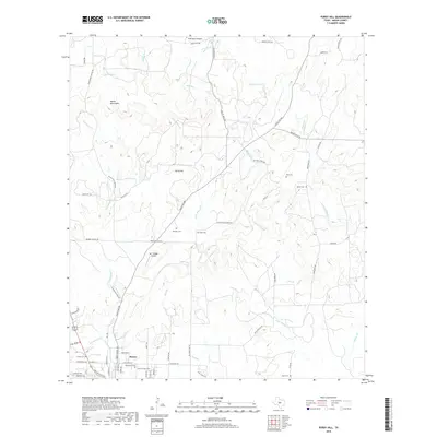 2019 Map of Purdy Hill, 2019 Print