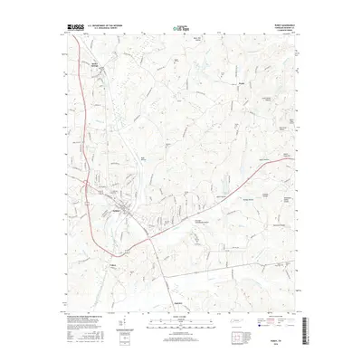 2016 Map of Purdy, 2016 Print