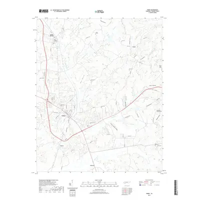 2019 Map of Purdy, 2019 Print