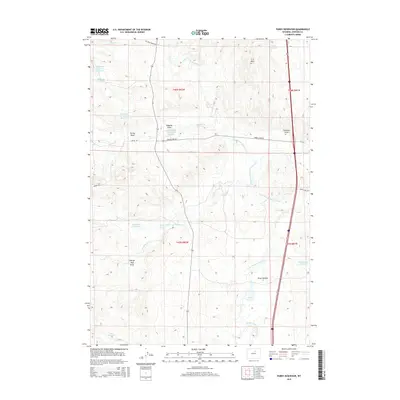 2015 Map of Purdy Reservoir, 2015 Print
