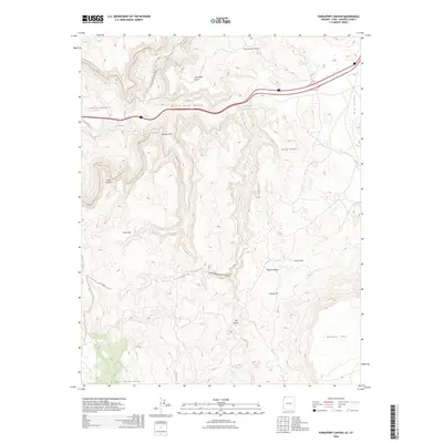 2026 Map of Purgatory Canyon, 2026 Print