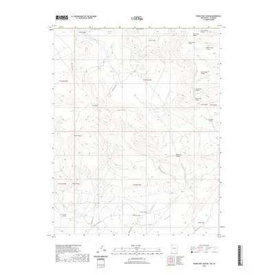 2020 Map of Purgatory Canyon, 2020 Print