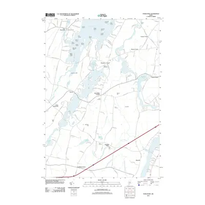 2011 Map of Purgatory, 2011 Print