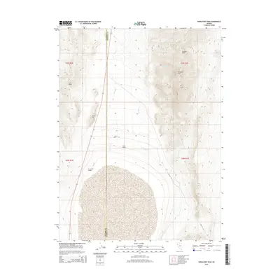 2014 Map of Purgatory Peak, 2014 Print