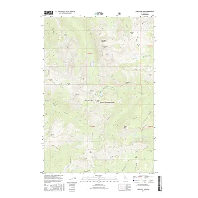2017 Map of Purgatory Saddle, 2017 Print
