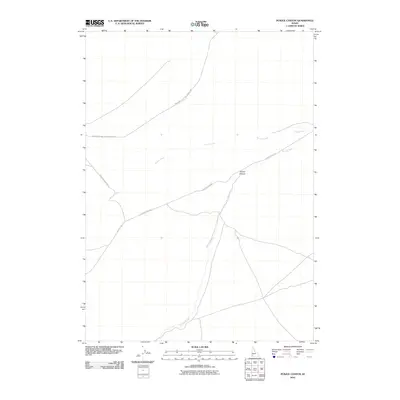 2010 Map of Purjue Canyon, 2010 Print