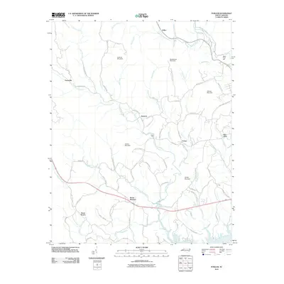 2010 Map of Purlear, 2010 Print