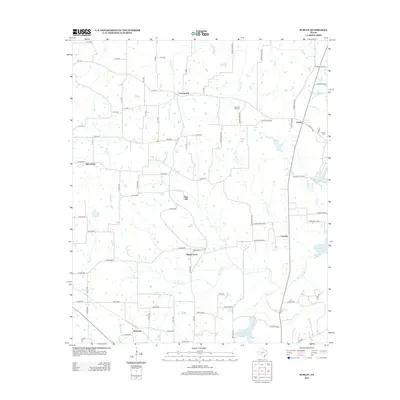 2013 Map of Purley, 2013 Print