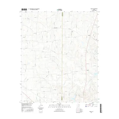 2016 Map of Purley, 2016 Print