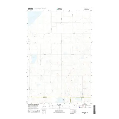2014 Map of Pursian Lake, 2014 Print