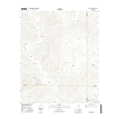 2016 Map of Pursley House, 2016 Print