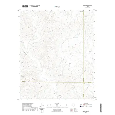 2019 Map of Pursley House, 2019 Print